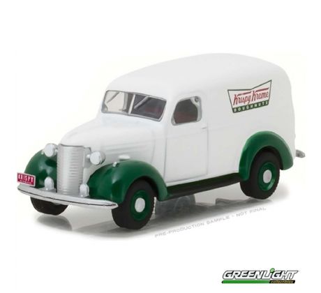1/64 1939 Chevrolet Panel Truck "Krispy Kreme Doughnuts" (GREENLIGHT)