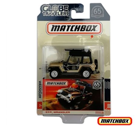 1/64 GLOBE TRAVELERS Jeep WRANGLER (MATCHBOX)