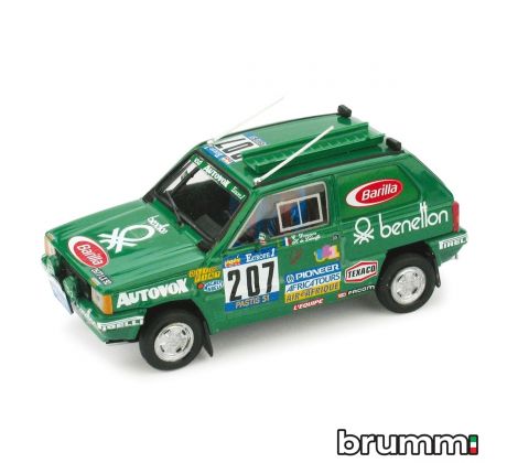 1/43 FIAT PANDA 4X4 PARIS DAKAR 1984 (BRUMM)