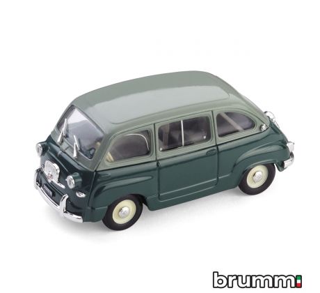 1/43 FIAT 600 MULTIPLA 1A SERIE 1956 VC-VS (BRUMM)