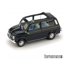 1/43 FIAT 500 GIARDINIERA 1960 APERTA BLU SCU (BRUMM)