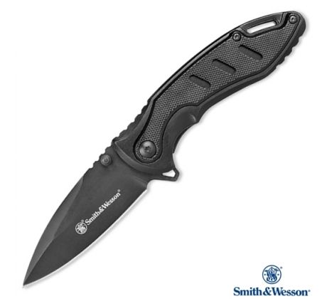 Smith & Wesson Liner Lock Folding Knife Black CK117B