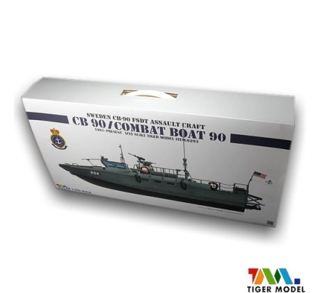 1/700 Sweden CB-90 FDST Assault Craft CB 90/ Combat Boat 90 (TIGER MODEL)