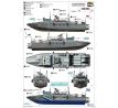 1/700 Sweden CB-90 FDST Assault Craft CB 90/ Combat Boat 90 (TIGER MODEL)