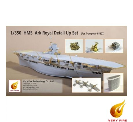 1/350 HMS Ark Royal Detail Up Set(for Trumpete 65307)