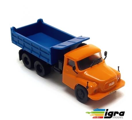 1/87 Tatra 148 Sklápěč oranžová/modrá (IGRA MODEL)