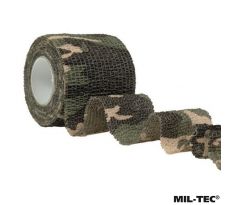 MIL-TEC Self Adhesive Camo Tape - Woodland