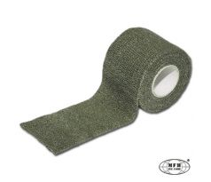 MFH Cotton Camo Tape - OD Green