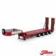 1/50 T.B. Goldhofer low-loader 4 axle red (TEKNO)