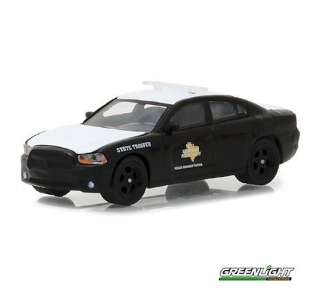 1/64 2011 Dodge Charger Pursuit, Texas Highway Patrol State Trooper (GREENLIGHT)