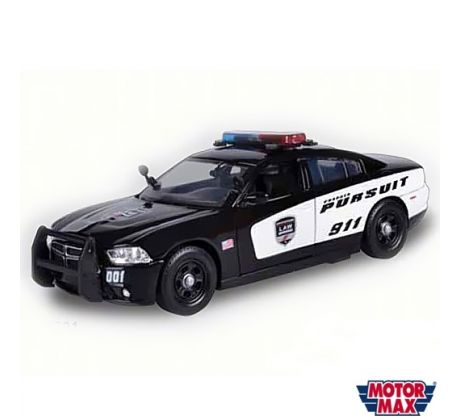 1/24 2011 Dodge Charger, Police Pursuit (MOTOR MAX)