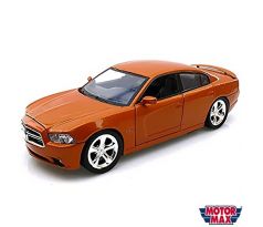 1/24 2011 Dodge Charger R/T, oranžový (MOTOR MAX)