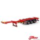 1/50 T.B. Flexitrailer red (TEKNO)