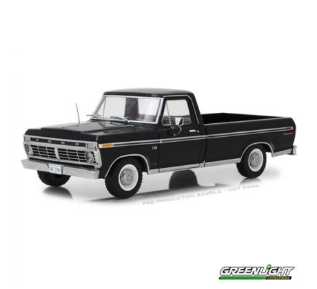 1/18 1972 Ford F-100, čierny (GREENLIGHT)