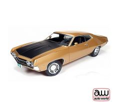 1/18 1970 Ford Torino Cobra, zlatý (AUTO WORLD)