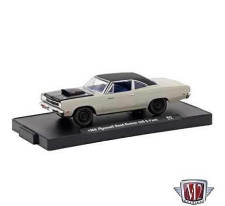 1/64 1969 PLYMOUTH ROAD RUNNER 440 6-pack (M2)