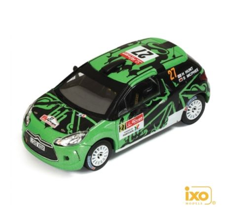 1/43 CITROEN DS3 R3 #27 G.HUNT-S.MARSHALL RALLY PORTUGAL IRC 2011