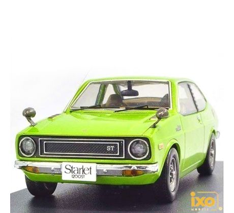 1/43 1973 Toyota Starlet 1200SR, bledo zelená