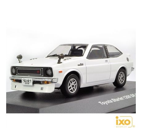 1/43 1973 Toyota Starlet 1200SR, biela