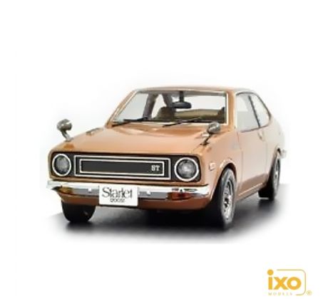 1/43 1973 Toyota Starlet 1200SR, hnedá metalíza