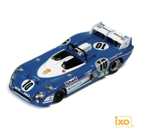 1/43 MATRA MS670B #10 J-P. BELTOISE-F. CLEVERT LE MANS 1973 (IXO)