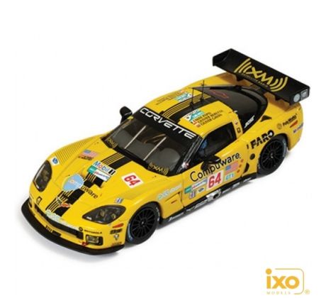 1/43 CORVETTE C6. R #64 LMGT1 O. GAVIN-O. BERETTA-M. PAPIS 3RD LE MANS 2008 (IXO)