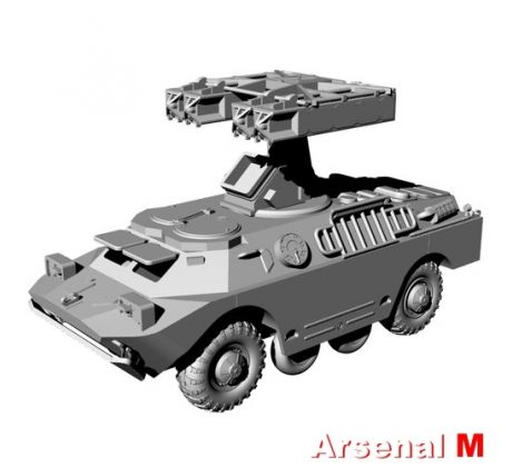 1/87 BRDM-2 9P31M FlaRak-Panzer STRELA (ARSENAL M)