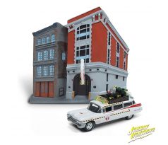 1/64 Ghostbusters Headquarters Ecto 1A 1959 Cadillac Diorama (JOHNNY LIGHTING)