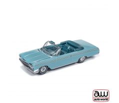 1/64 1962 Chevrolet Impala Convertible, tyrkysová (AUTO WORLD)