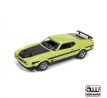 1/64 1972 Ford Mustang Mach 1 žltá/čierne pruhy (AUTO WORLD)