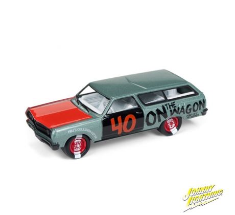 1/64 Street Freaks 1965 Chevy Station Wagon, Demolition Derby (JOHNNY LIGHTING)