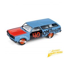 1/64 Street Freaks 1965 Chevy Station Wagon, Demolition Derby (JOHNNY LIGHTING)