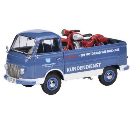 1/43 Ford FK1000 Pick up with NSU-Max, NSU Service (SCHUCO)