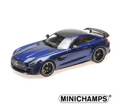 1/43 MERCEDES-AMG GT-R – 2017 – BLUE METALLIC (Minichamps)