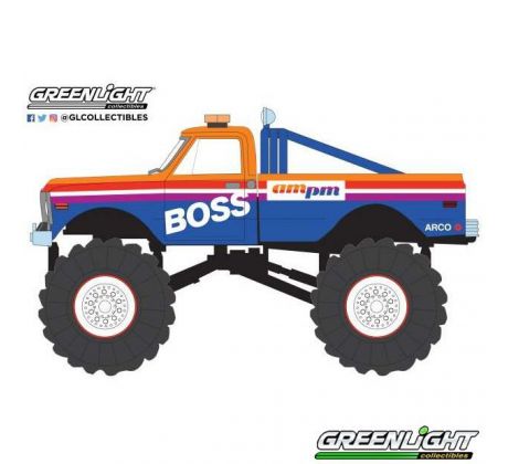 1/64 1972 Chevrolet K-10 Monster Truck AM/PM Boss (GREENLIGHT)