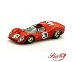 1/43 FERRARI 330 P 4 N.230 ACCIDENT T.FLORIO 1966 BANDINI-VACCARELLA (BANG.IT)