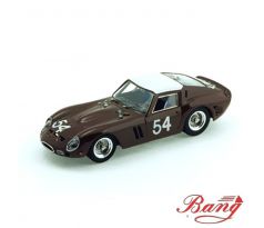 1/43 FERRARI 250 GTO N.54 ACCIDENT 1000 KM NURBURGRING 1962 FERRARO-SCARLATTI (BANG.IT)