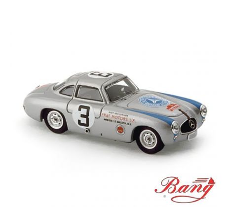 1/43 MERCEDES 300 SL COUPE' N.3 2nd CARRERA MEXICO 1952 LANG-GRUPP (BANG.IT)