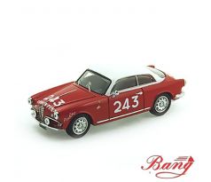 1/43 ALFA ROMEO GIULIETTA N.243 56th MILLE MIGLIA 1955 CABALEN-GUARDUCCI (BANG.IT)