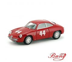 1/43 ALFA ROMEO GIULIETTA SZ N.44 RETIRED TARGA FLORIO 1960 KIM PEDRETTI (BANG.IT)