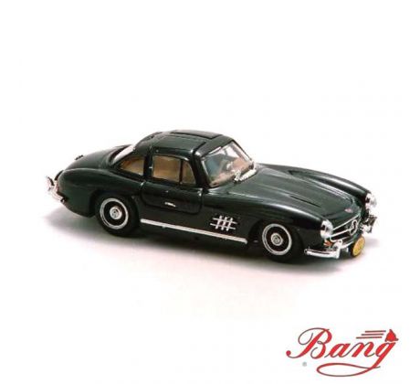 1/43 MERCEDES 300 SL GULLWING 1954 BLACK (BANG.IT)