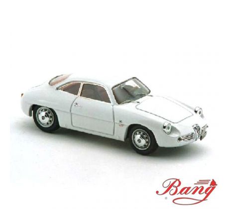 1/43 ALFA ROMEO GIULIETTA SZ STREET 1960 WHITE (BANG.IT)