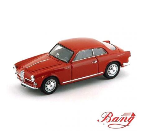 1/43 ALFA ROMEO GIULIETTA SPRINT STRADALE 1954 RED (BANG.IT)