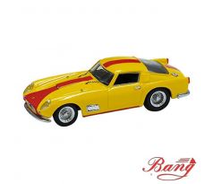 1/43 FERRARI 250 GT TDF STREET 1958 YELLOW W/RED STRIPES (BANG.IT)