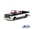 1/24 1972 Chevrolet Cheyenne Pickup, black/white