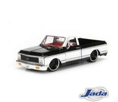 1/24 1972 Chevrolet Cheyenne Pickup, black/white