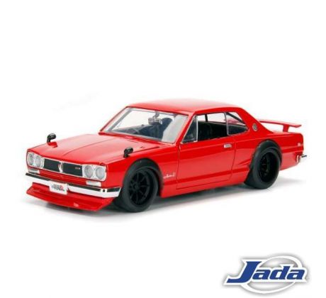 1/24  1971 Nissan Skyline 2000 GT-R, červená