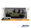 1/24 1992 Jeep Wrangler, army green