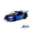 1/32 1995 Mitsubishi Eclipse, blue/black/silver