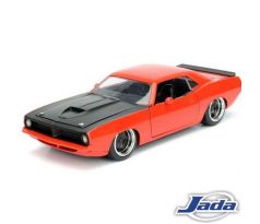 1/24 1973 BTM Plymouth Barracuda, orange